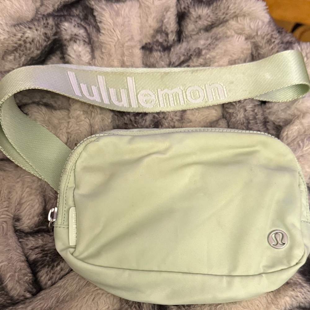 Lululemon Athletica Light Green Crossbody Bag